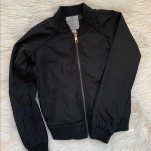 Black Zip Jacket